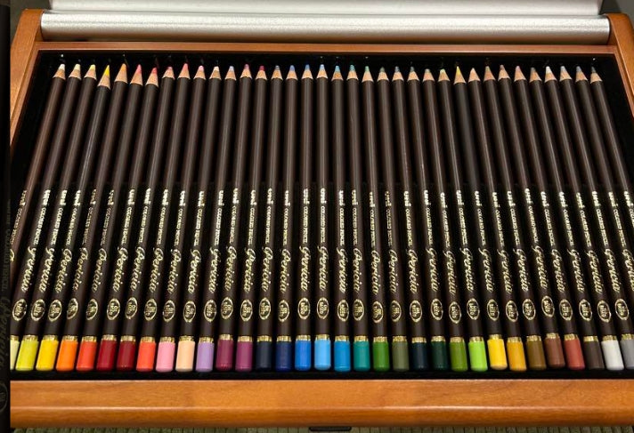 Pencil Uni Pericia Set - 36 Vibrant Colors for Artists