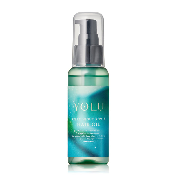 Yolu 2025 Summer Limited Edition Night Repair Hair Oil Relaxation Formula