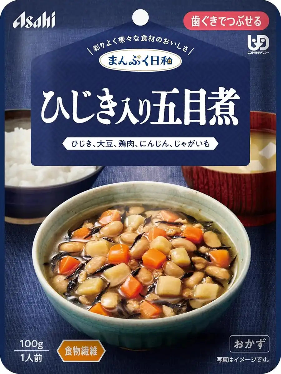 Manpuku Biyori Flavored Meat Potatoes Squeeze Snack - Hijiki & Veggie
 - 4987244601902