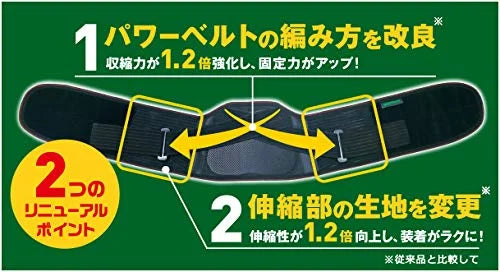 Each Kowa Vantelin Large Lower Back Belt Supporter for Pain Relief