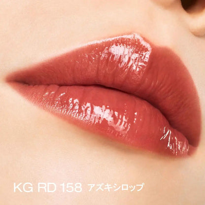 Shu Uemura Kinukea RD158 Lip Gloss 5.5ml - Glow Up Tone for Radiant Lips