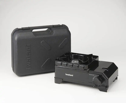 Iwatani Cassette Stove Gas Maru Jr. Made In Japan Dutch Oven Black