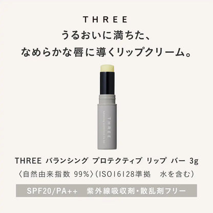 Three Lip Balancing Protective Lip Bar SPF20 PA++ 3G Hydrating Formula