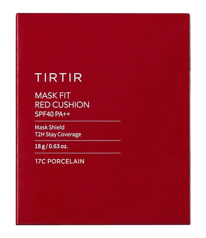 Tirtir Mask Fit All Cover Cushion Red Cushion 17C 18g - Cushion From Japan - Makeup Products