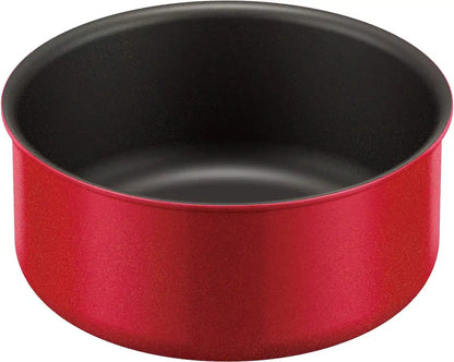 Thermos 18cm Red Koa Durable Series Pot with Removable Handle