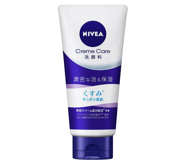 Nivea Creme Care Dullness Removal & Brightening 130g - Japanese Facial Wash
