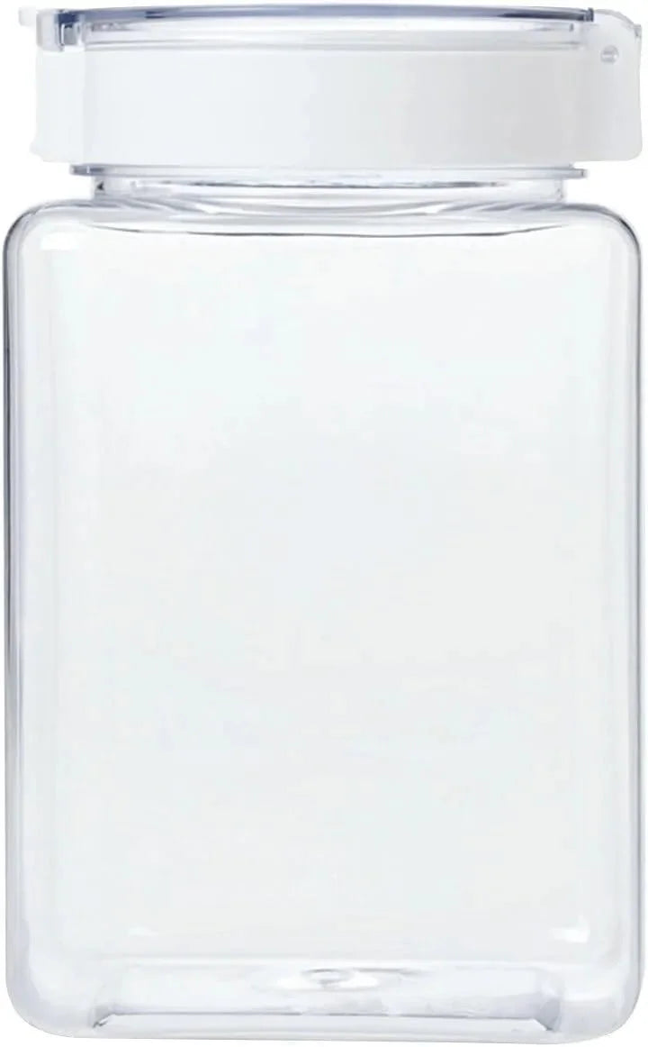 Nitori 2WAY One-Push Canister with Middle Lid Storage Container