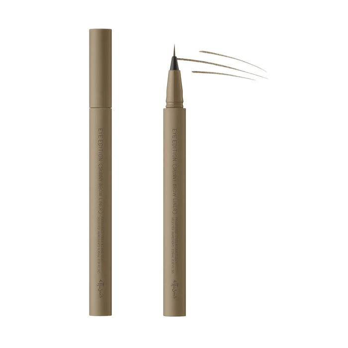 Emotion Brow Liner Ash Brown Waterproof 0.35mL Ultra-Thin Precision