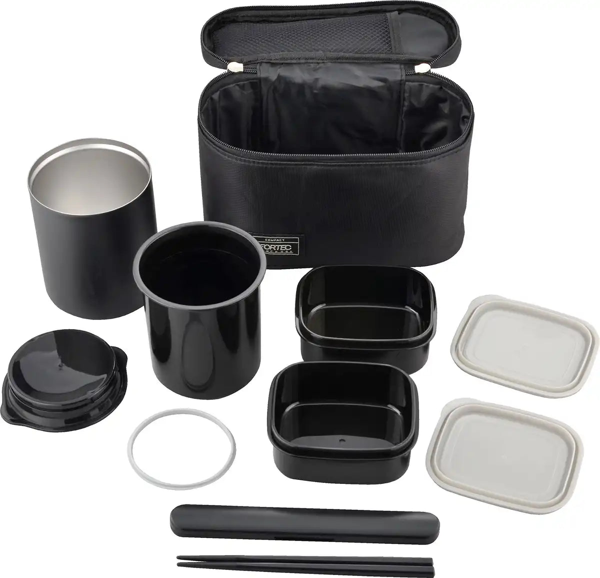 Wahei Freiz Japan Bento Box Rice Side Dish 840Ml Thermal Insulated Lunch Case Flr-8163
