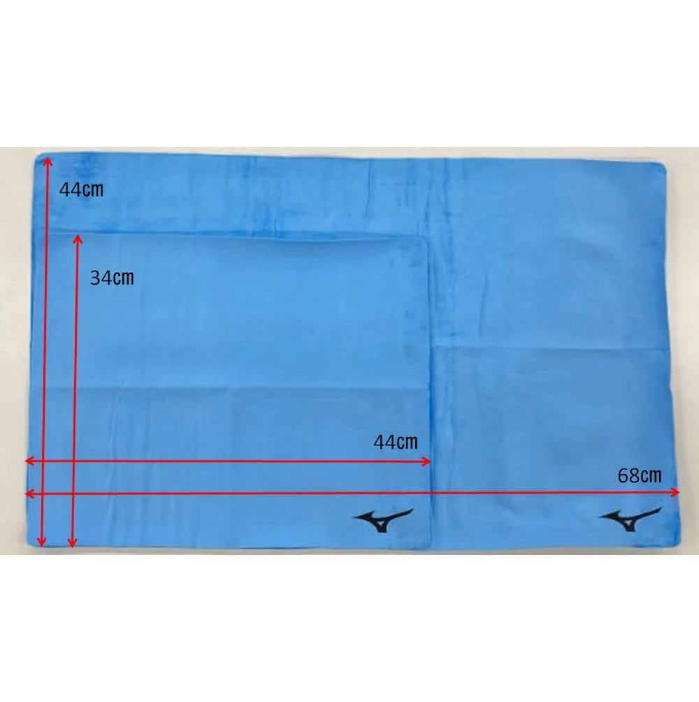 Mizuno Japan Swim Towel Super Absorbent Pool Orange Small 34X44Cm N2Jy801153