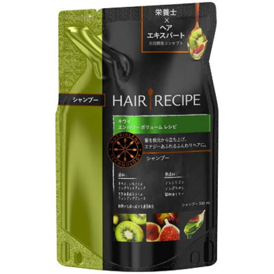 Hair Recipe 洗发水 Kiwi Empower Volume 补充装 330ml