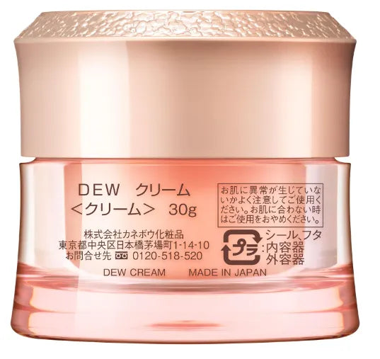 Kanebo Dew Cream Moisturizing Cream For Skin Firmness 30g