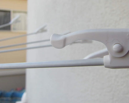 Sawafuji Japan Hand Dryer 20 Racks [Laundry Hanger/Parallel Hanger/Towel Dryer/Foldable/Small Item] White Hm-20A 82X44Cm