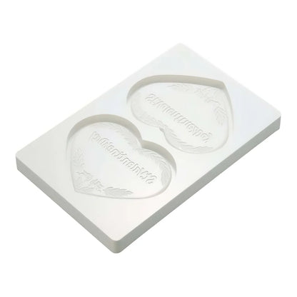 Tigercrown Abs Resin Chocolate Mold 2pcs