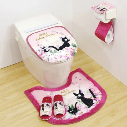 Senko Kiki'S Delivery Service Gigi Cat Paper Holder Cover Pink Chara Japan 64134 - 15Cm