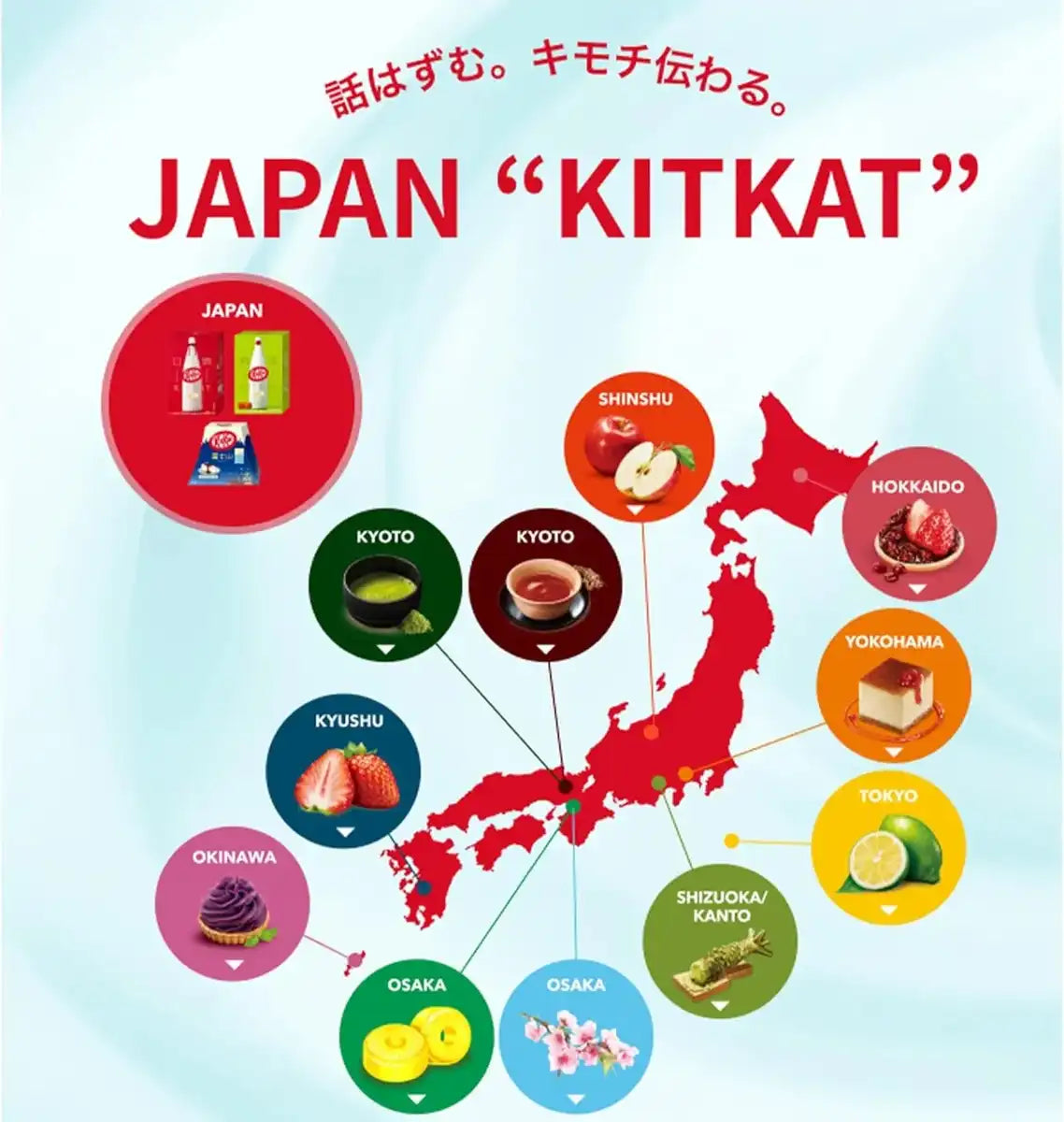 Nestle KitKat Blueberry Cheesecake Flavor Mt Fuji Pack of 13