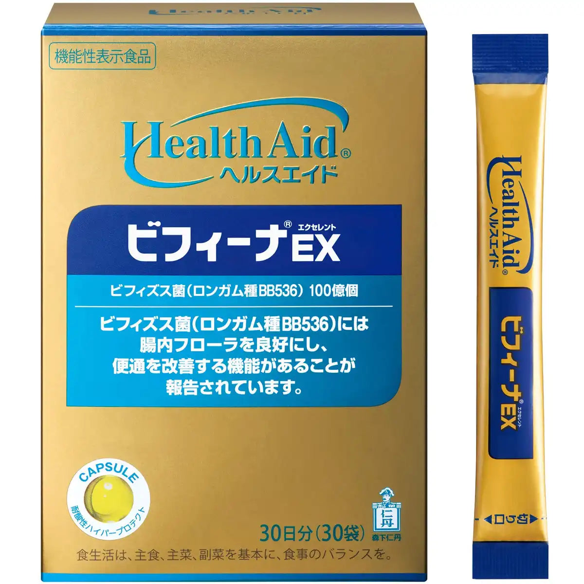 Morishita Jintan Health Aid Bifina Ex 30-Day Supply – Intestinal Flora