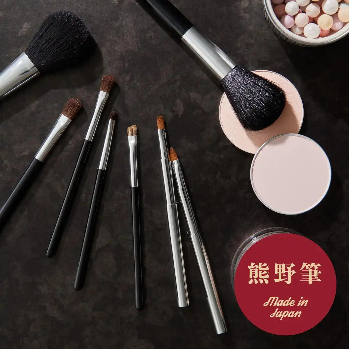 When Kai Cosmeup Kumano Japanese Eyeshadow Makeup Brush L Size