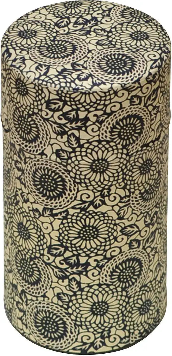 Yamaco Pop-Kan Chrysanthemum Tea Canister L 7.5 x 14.2 cm 79195