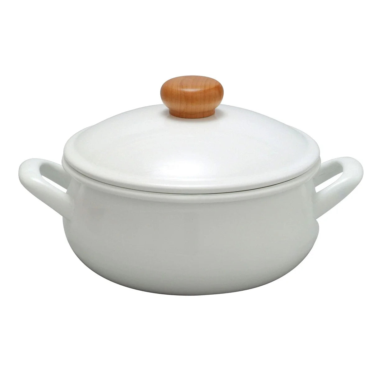 ホーロー鍋　OOSAKA JAPAN TAMURA ENAMEL WORKS Noda Horo Pochika Casserole 20cm
