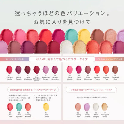 Fasio Multi-Face Stick 018 Orange Fizz 4G Long-Lasting Makeup Stick