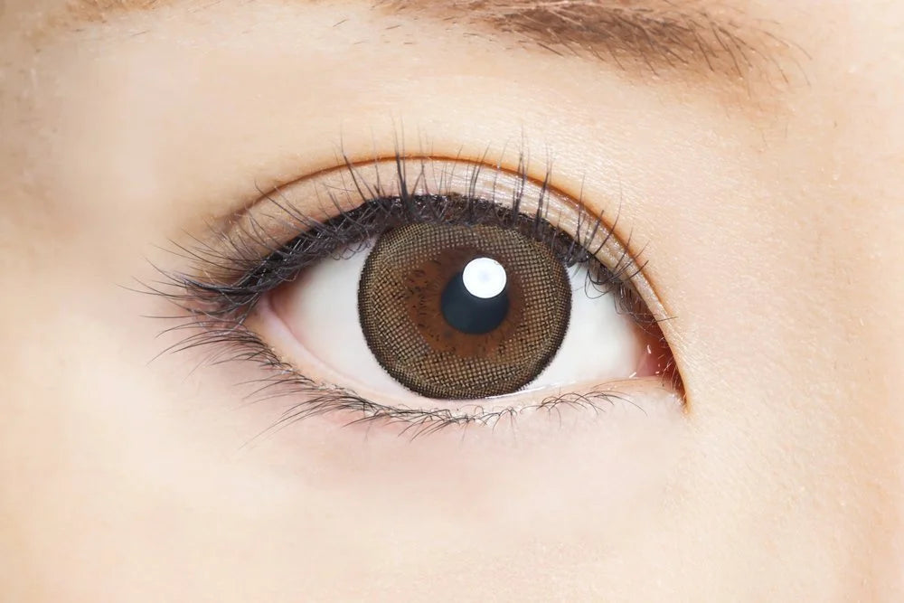 Naturali Color Contacts 1 Day Charming Hazel 10Pcs Dia14.2 Power 0.50 Japan
