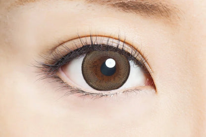 Naturali Color Contacts 1 Day Charming Hazel 10Pcs Dia14.2 Power 0.50 Japan