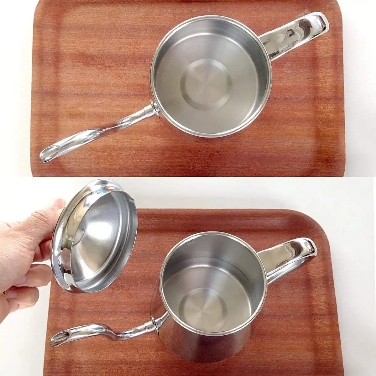 Takahiro Pour Over Brewing Induction Kettle Kettle (Body & Lid) - 0.9 L (Induction compatible)