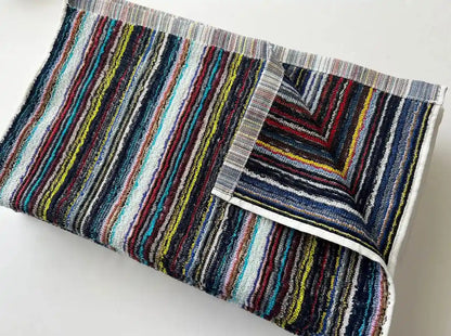 Imabary Japan Eco Towel Face Towel Set Of 5 Multicolor | Imabari Retowel One Wash Remaining Yarn
