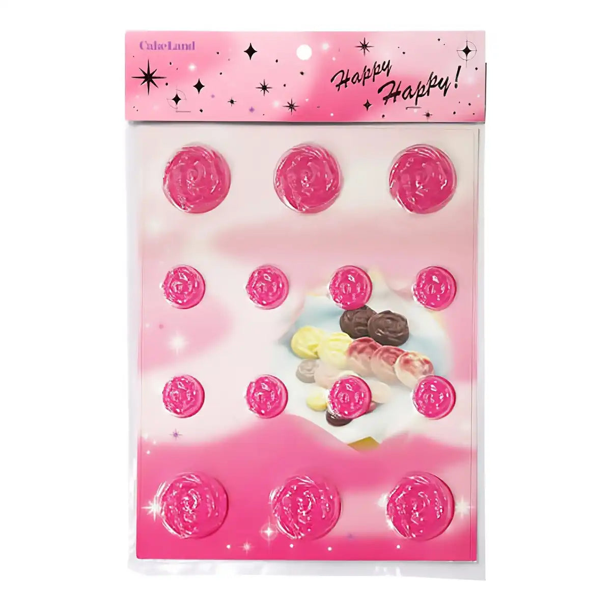 Tigercrown Pet Resin Rose Chocolate Mold