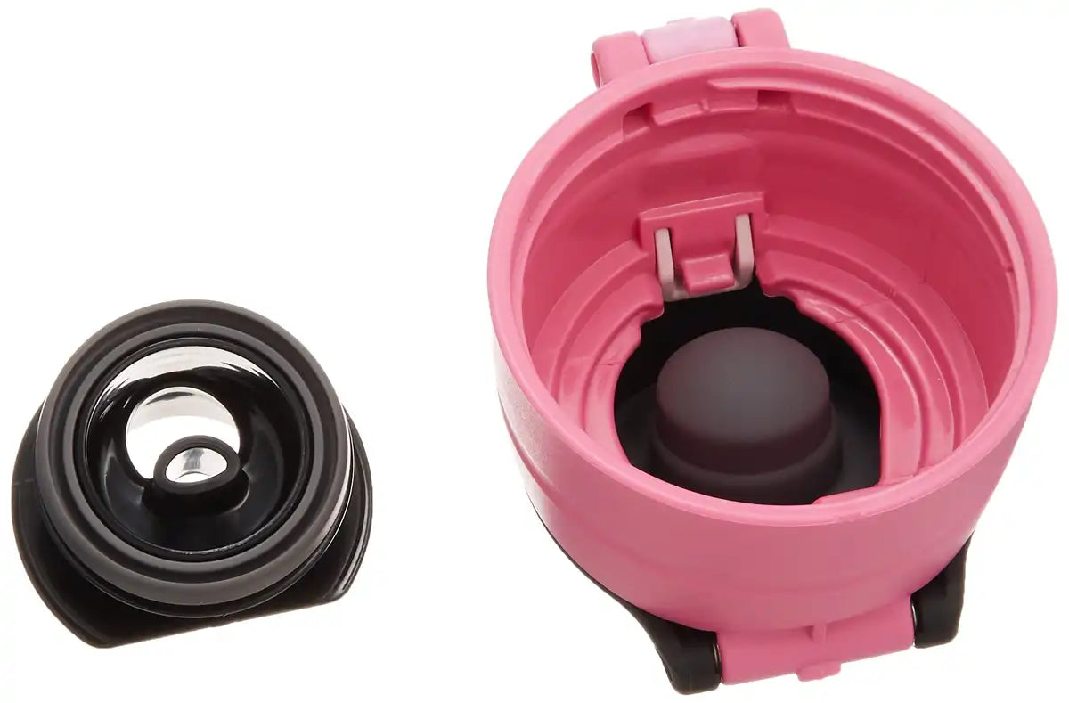 Zojirushi 0.8L Stainless Steel Water Bottle in Pink Black Direct Drinking SD-JK08-BP Model