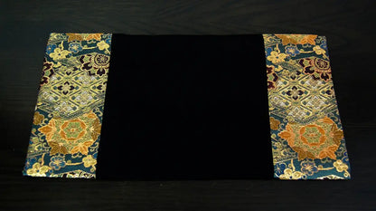 Shinsendo Japanese-Style Vase Mat Obi-Like Texture Brocade Ornament For Japanese Rooms