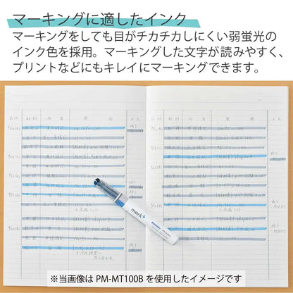 Kokuyo Japan Highlighter Pen 2 Colors Set Of 3 Pm-Mt100-3S-L1