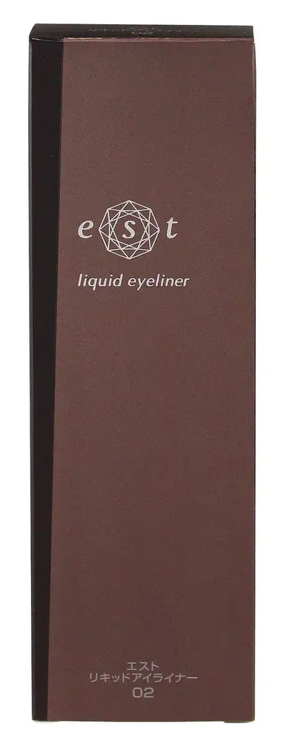 Est Liquid Eyeliner 02 Long-Lasting Waterproof Precision Eyeliner