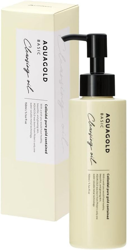 Phiten Aqua Gold Cleansing Oil 150ml - Oil Cleanser For Face - Skincare Products Must Try