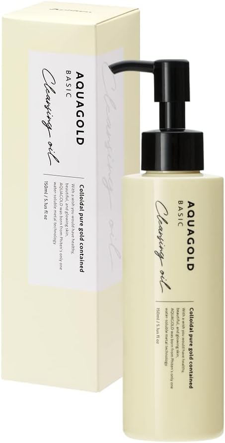 Phiten Aqua Gold Cleansing Oil 150ml - Oil Cleanser For Face - Skincare Products Must Try