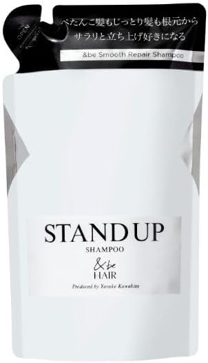 &be Stand Up Shampoo Refill 370mL Smooth Hair Care Official Brand