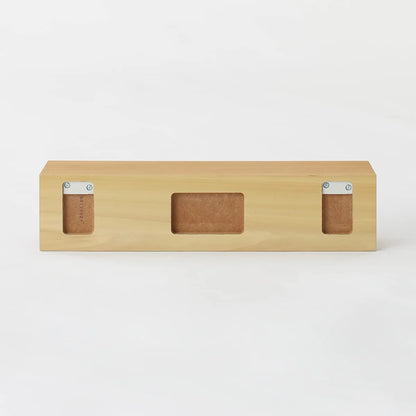 Mujirushi Ryohin Wall Mounted Oak Wood Shelf 44X12X10Cm - Made In Japan