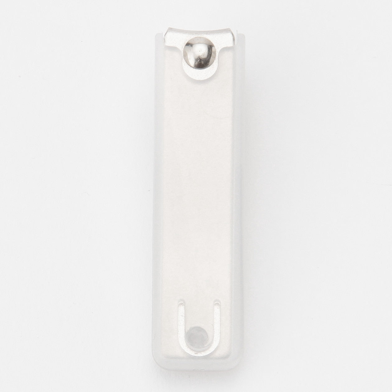 Muji Small Steel Nail Clippers with Protective Cover 1 Piece