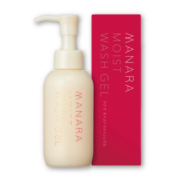 Manara Japanese Moist Wash Gel Cleanser 120ml for Sensitive Skin