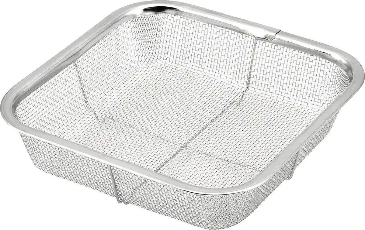 Minex Stainless Steel Square Mesh Colander 18cm
