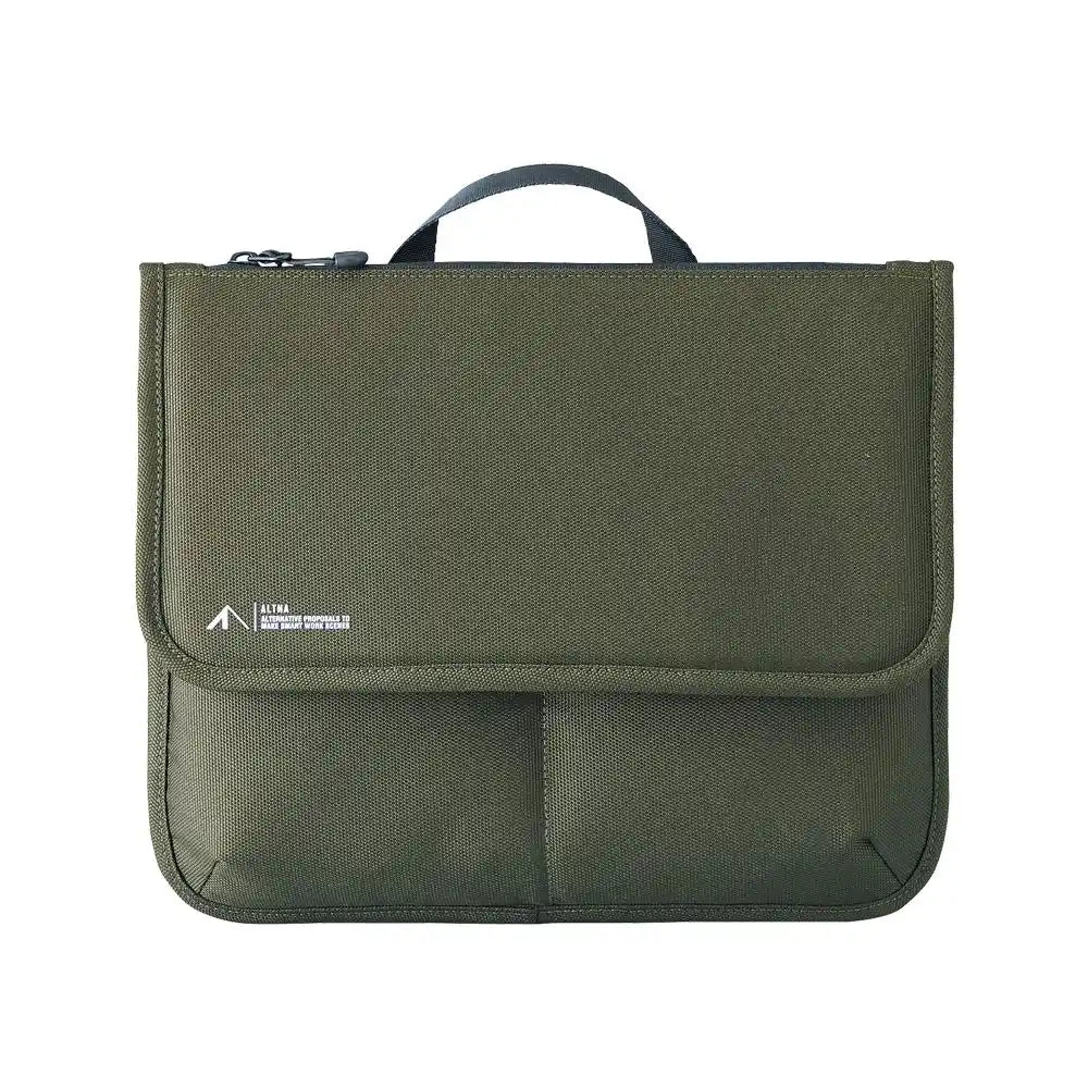 Lihit Lab Cordura Flat Pouch M Olive Japan A7767-22