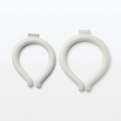 Muji Gray Neck Cooler Medium Size 14x16 cm Inner Circumference 34 cm