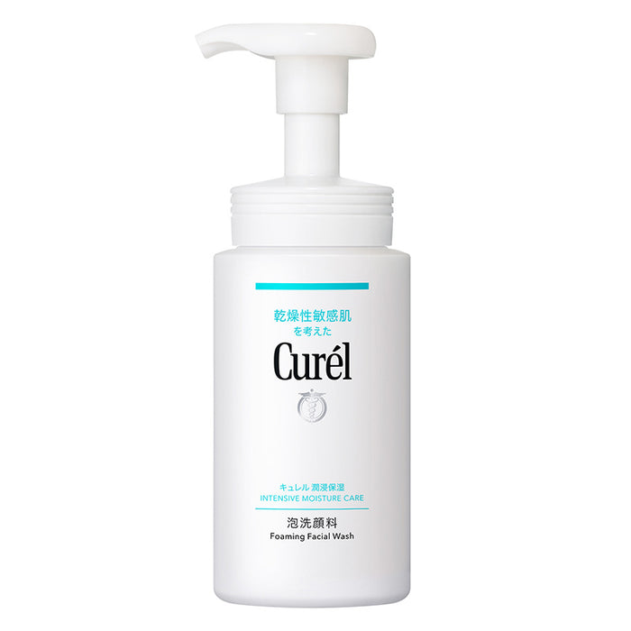Curel Kao 150ml Foaming Face Wash for Intensive Moisture