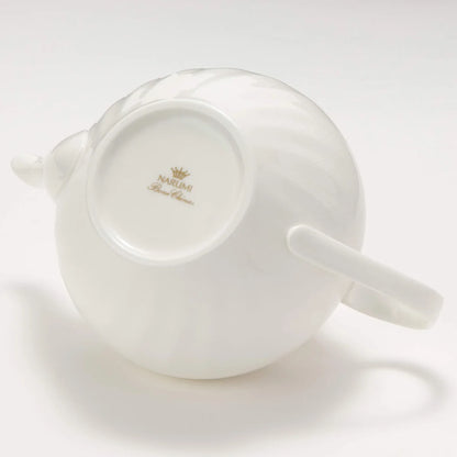 Narumi Japan Tea Pot Sense White 840Cc Dishwasher Safe 51800-4687