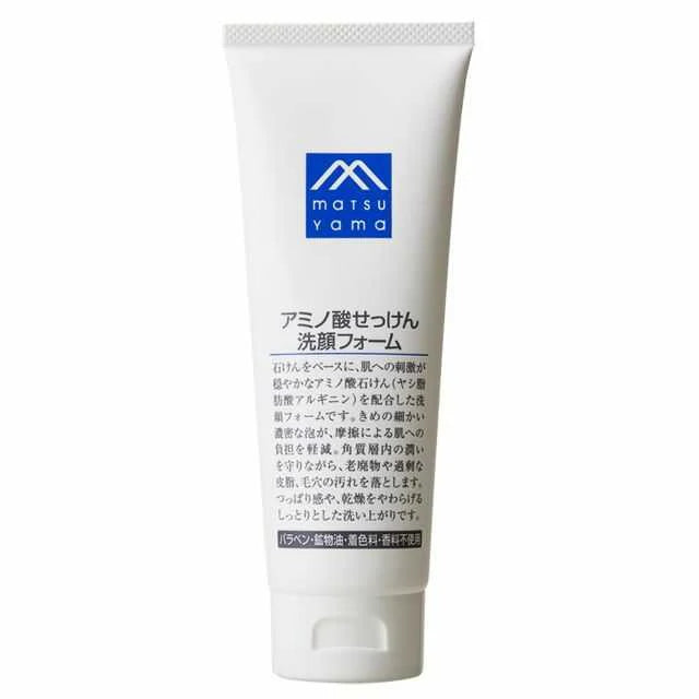 Matsuyama M-Mark Amino Acid Foaming Face Wash 120G