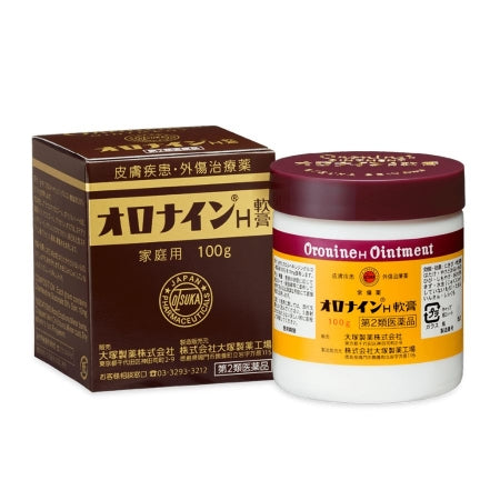 Otsuka Oronine H Skin Care Ointment 100g - Healing and Soothing Formul