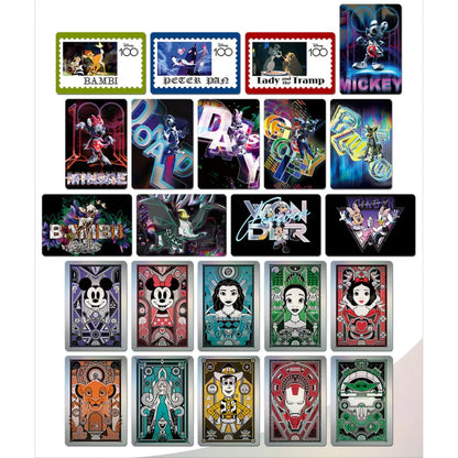 Bandai Disney 100 Wonder Card Collection Box 20 Packs Japan