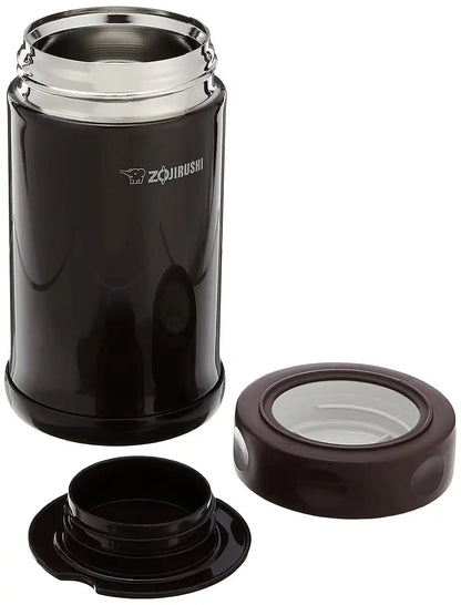 Zojirushi Dark Brown Food Jar 740Ml - Compact and Versatile Storage Solution