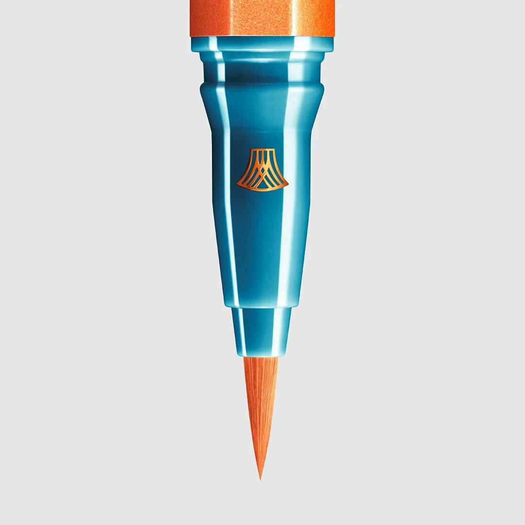 Uzu By Flowfushi Eye Opening Liner [Orange] Liquid Eyeliner Hot Water Off Alcohol Free Hypoallergenic